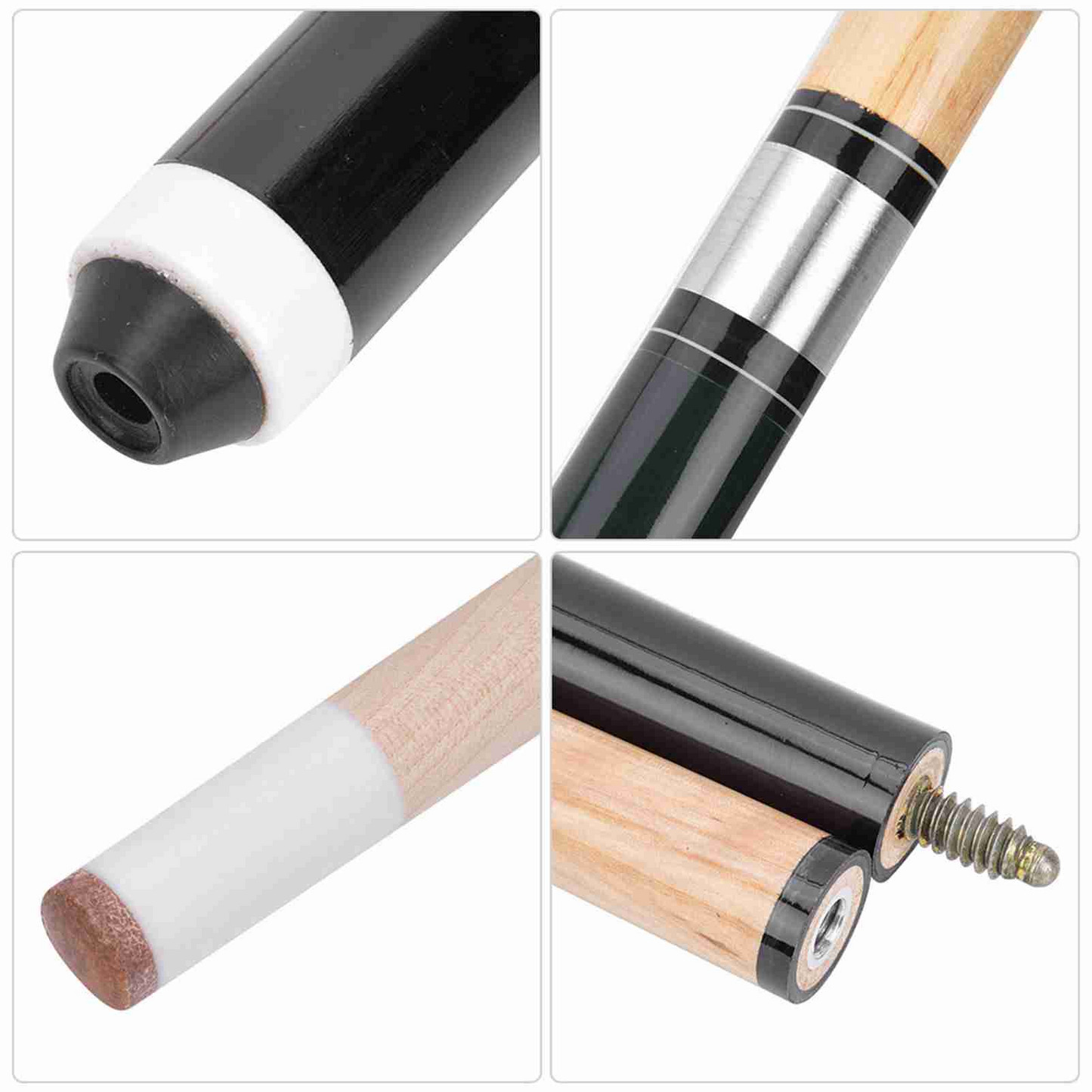 Snooker Pool Cues, Billiard Cues Stick Convenient And Practical Quality Maple Wood Material For Billiard Game For Billiards For Snooker Parts For Snooker Game