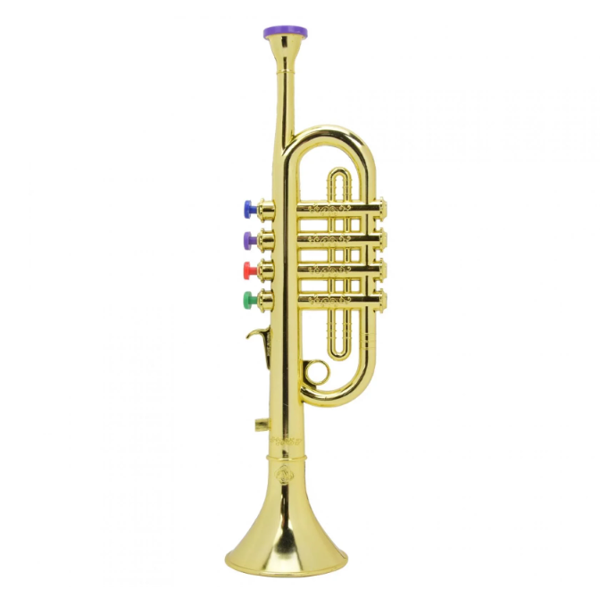 Horn Musical Instrument Children Trumpet for Teaching Supplies Beginner 6-15 Years Old