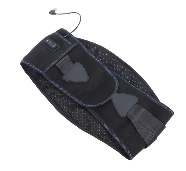 Vibration Massage Belt, Muscle Relaxation Massage Back Waist Belt Heating Massage Waist Belt For Waist For Back For Knee For Abdomen
