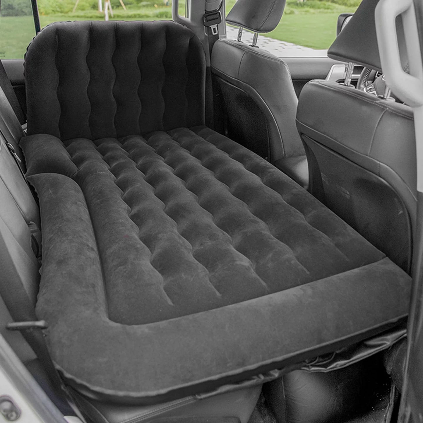 DOACT Car Air Bed,Car Air Mattress Vehicle Inflatable Thickened Travel Bed Sleeping Pad Camping Accessory,SUV Air Mattress