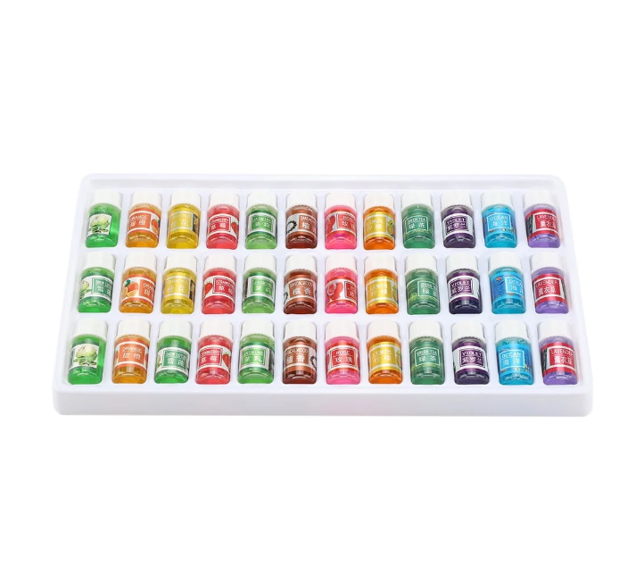 Essential Oils Set, 36pcs/set Eliminate Odors Fragrance Essential Oil, Water-soluble Diffuser for Aromatherapy Humidifier