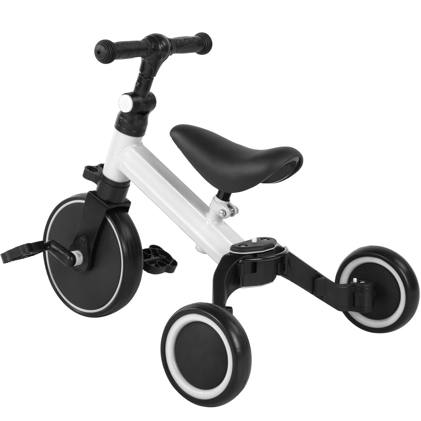 Children Tricycle, Easy To Assemble Thicken Steel Pipe Portable Toddler Bicycle 25kg Load-bearing For Baby Learning To Walk