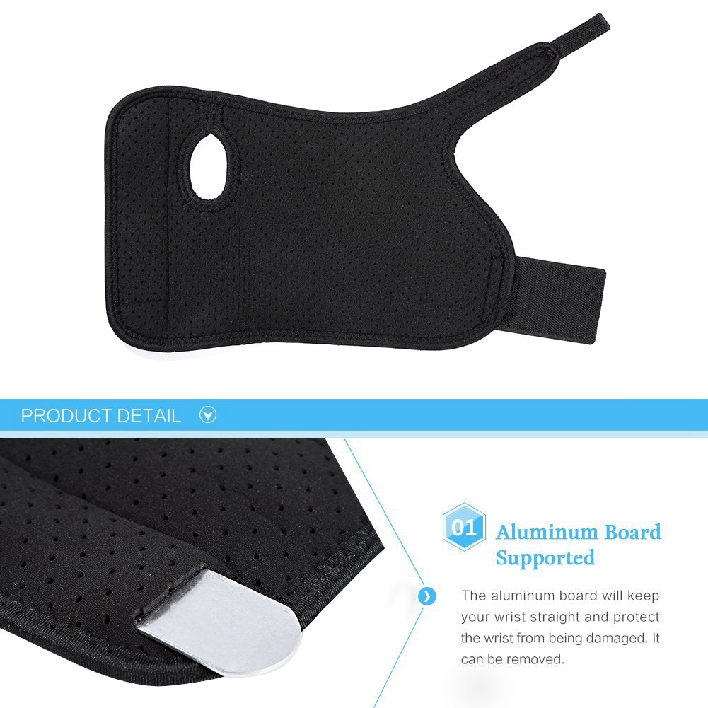 Carpal Tunnel Wrist Brace for Men and Women - Day and Night Support Splint for Relief of , Wrists, Arm, Thumb and Hand Pain(Left Hand)