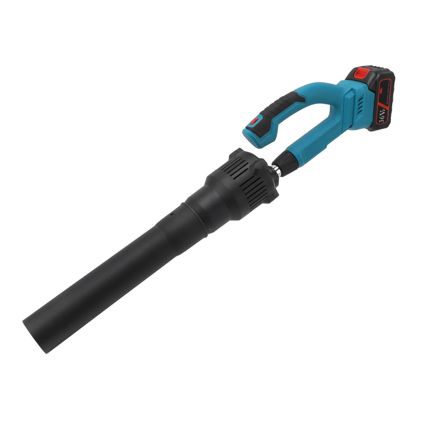 21V Cordless Leaf Blower, 450CFM Electric Leaf Blower with 2000mAh Battery and Charger, 5-Speed Turbine Battery Powered Handheld Leaf Blower for Fall Leaf, Lawn/Garden Care, Snow, Debris, Dust