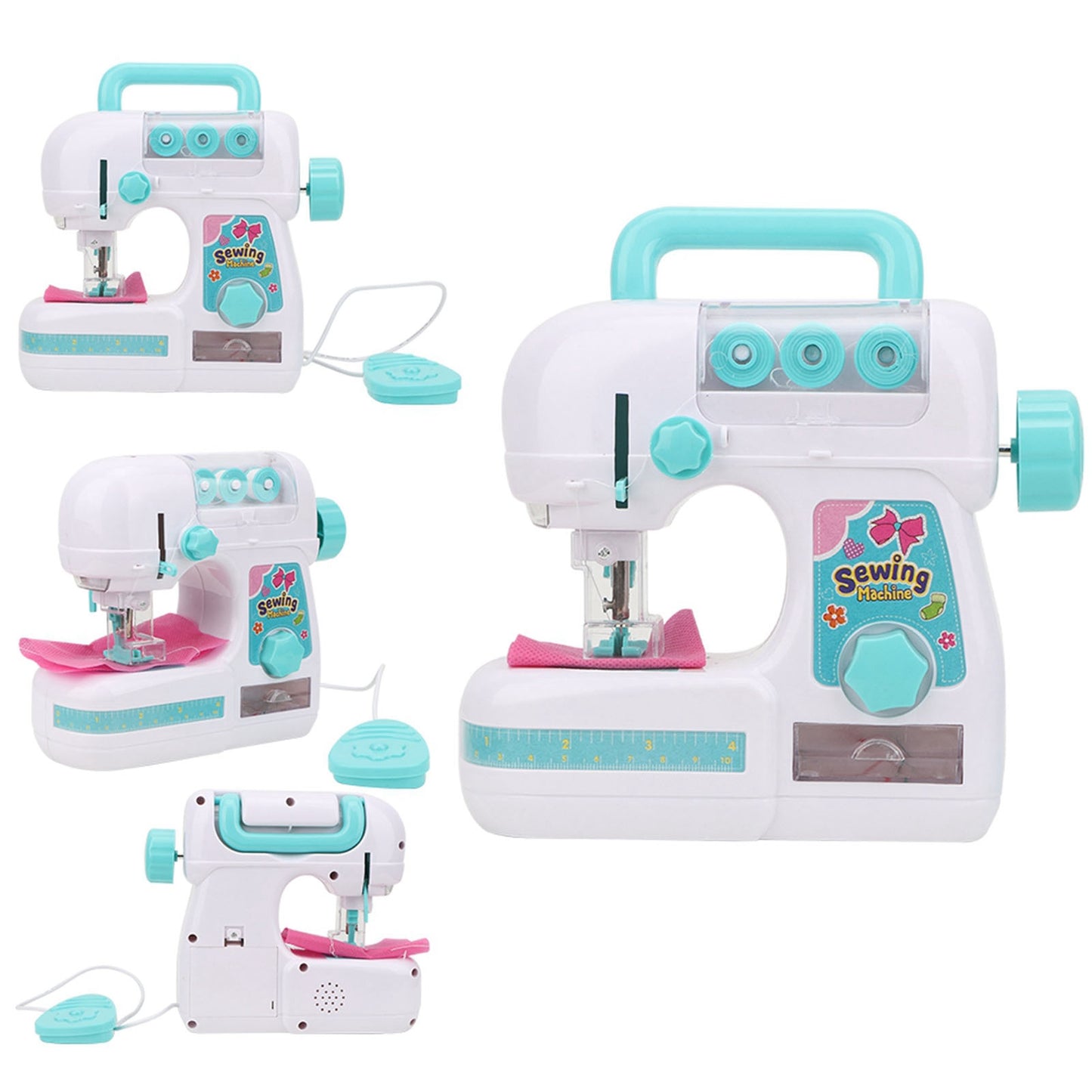 Delicate Mini Sewing Machine, Sewing Machine Toy For Kids, For Kids Over 4 Years Old Boys And Girls