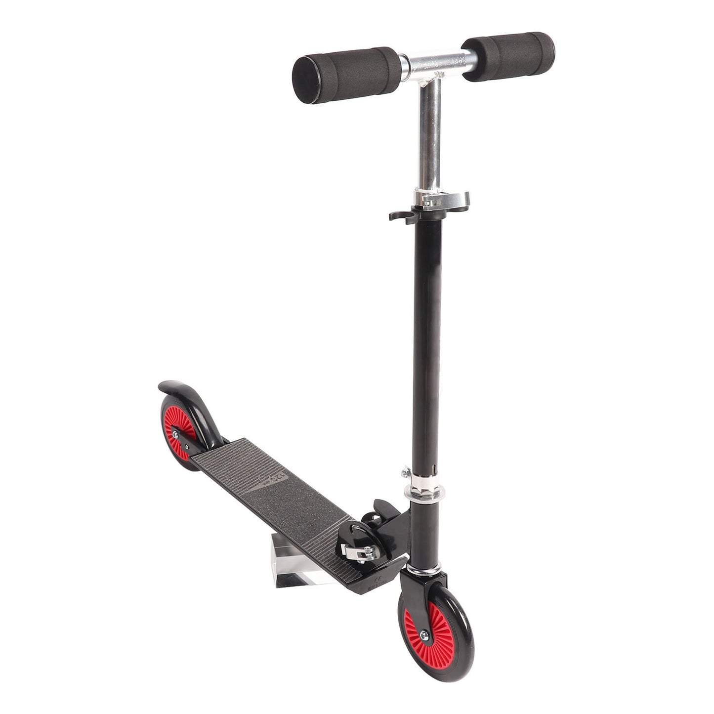 Folding Scooter with Adjustable Handlebar, Black Kids Scooter Lightweight Aluminum Scooter with Rear Brake, Kick Scooter for Kids Boys Girls 5 Years Old and up, Fully Assembled, Load up to 220 lbs