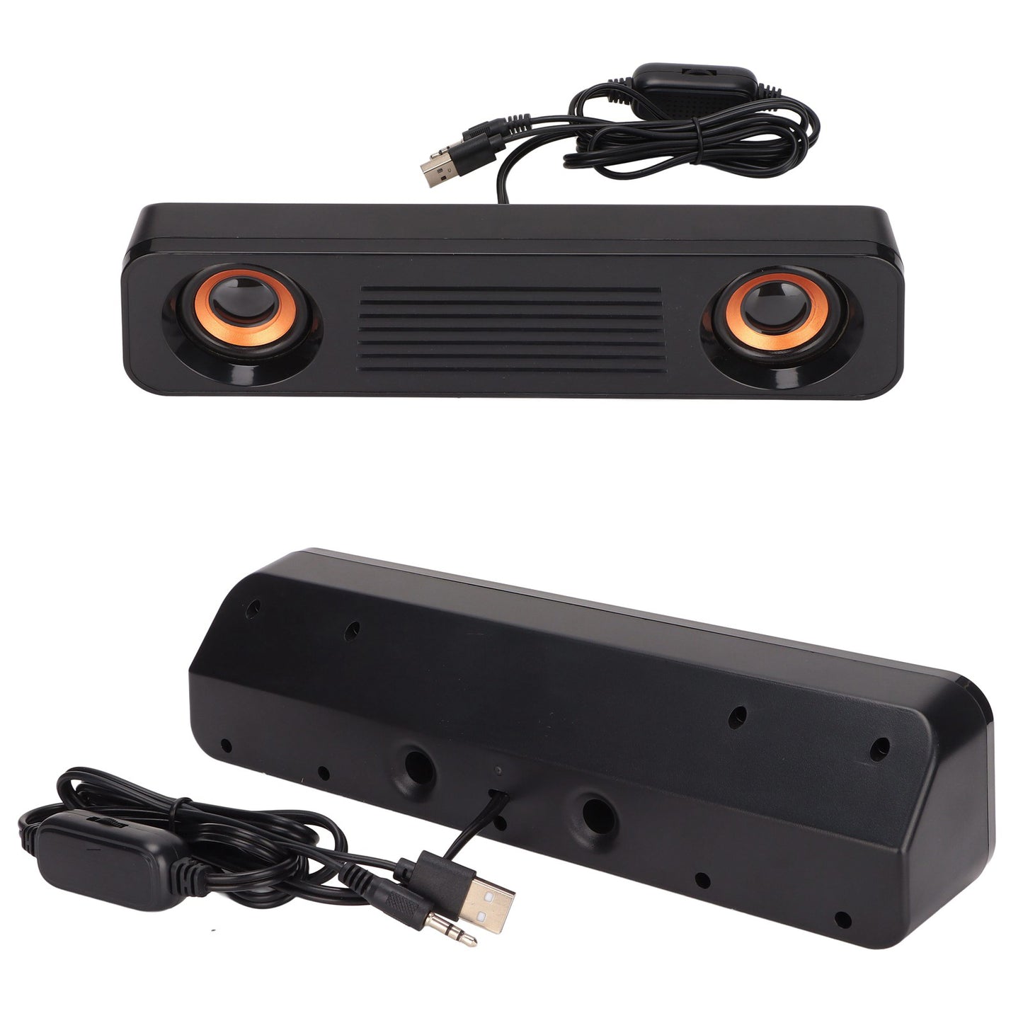 Long Speaker, 3.5mm Plug Wired Speaker 60Hz-20kHz for Computer for TV
