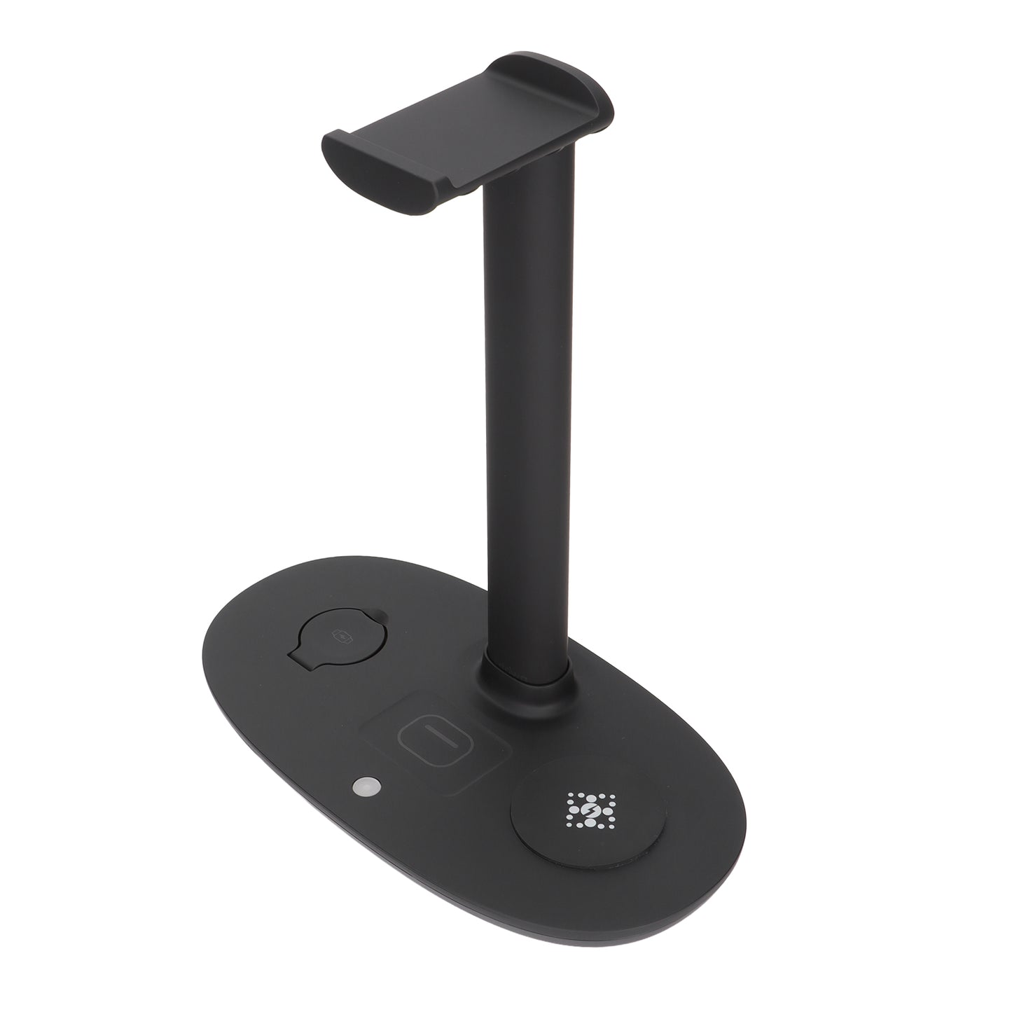 4 in 1 Wireless Charger 15w Headphone Stand for AirPods Max/Pro/2/3 iWatch 7/6/SE/5/4/3/2 iPhone 15/14/13/12/11/XS/XR/X Samsung, Removable Design Headset Holder