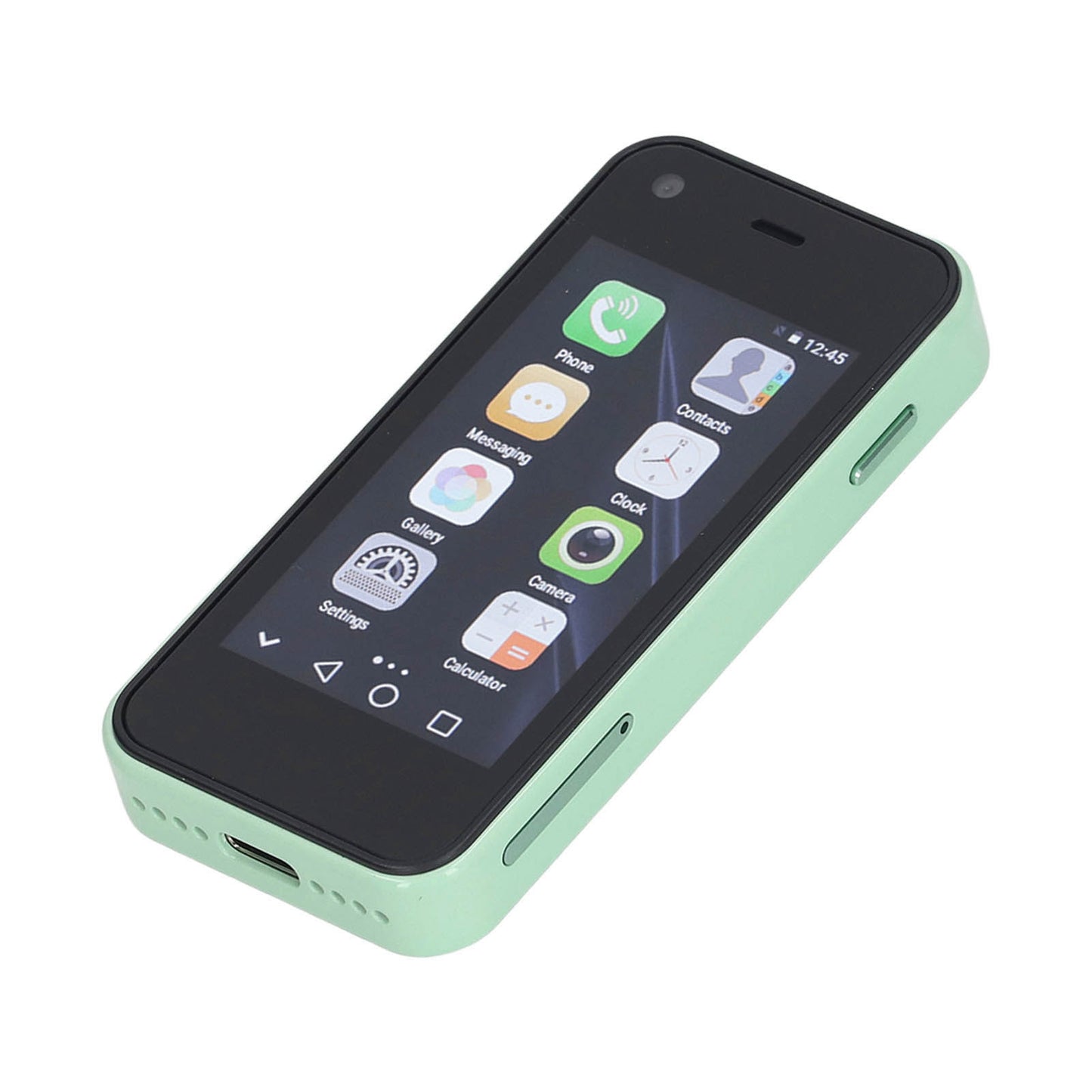 2.5 Inch 3G Mini Phone Android 9.0 Smartphone 2GB+16GB Memory Dual SIM with WiFi Hotspot Bluetooth Mp3 Mp4 for Kids Student Pocket Cellphone Child Small Phone