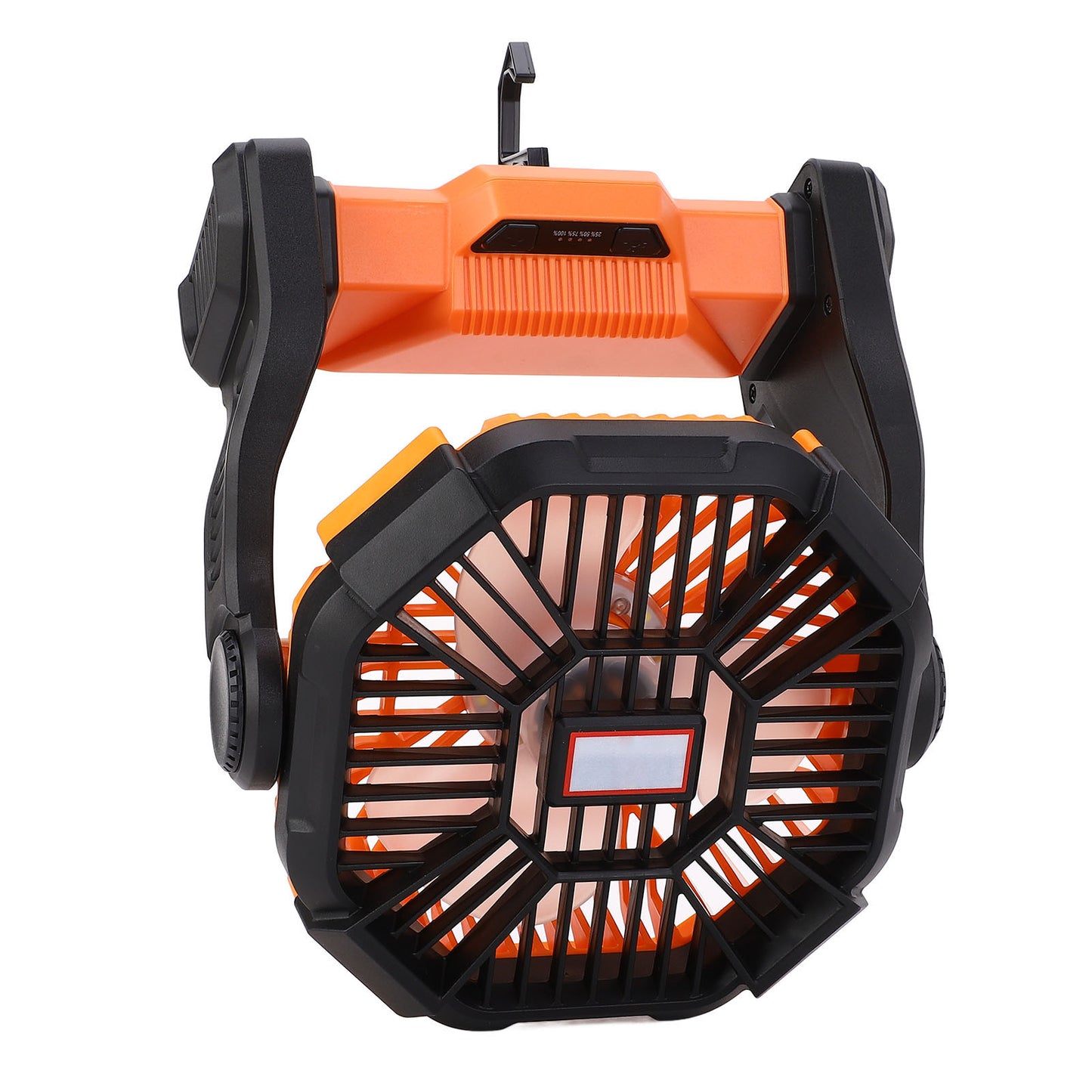 Camping Fans for Tent 8000mAh Portable Fan with LED Light & Hook USB Rechargeable Fan 4 Speeds for Outdoor Tent Travel Picnic Fishing Office Bedroom Desk Fan