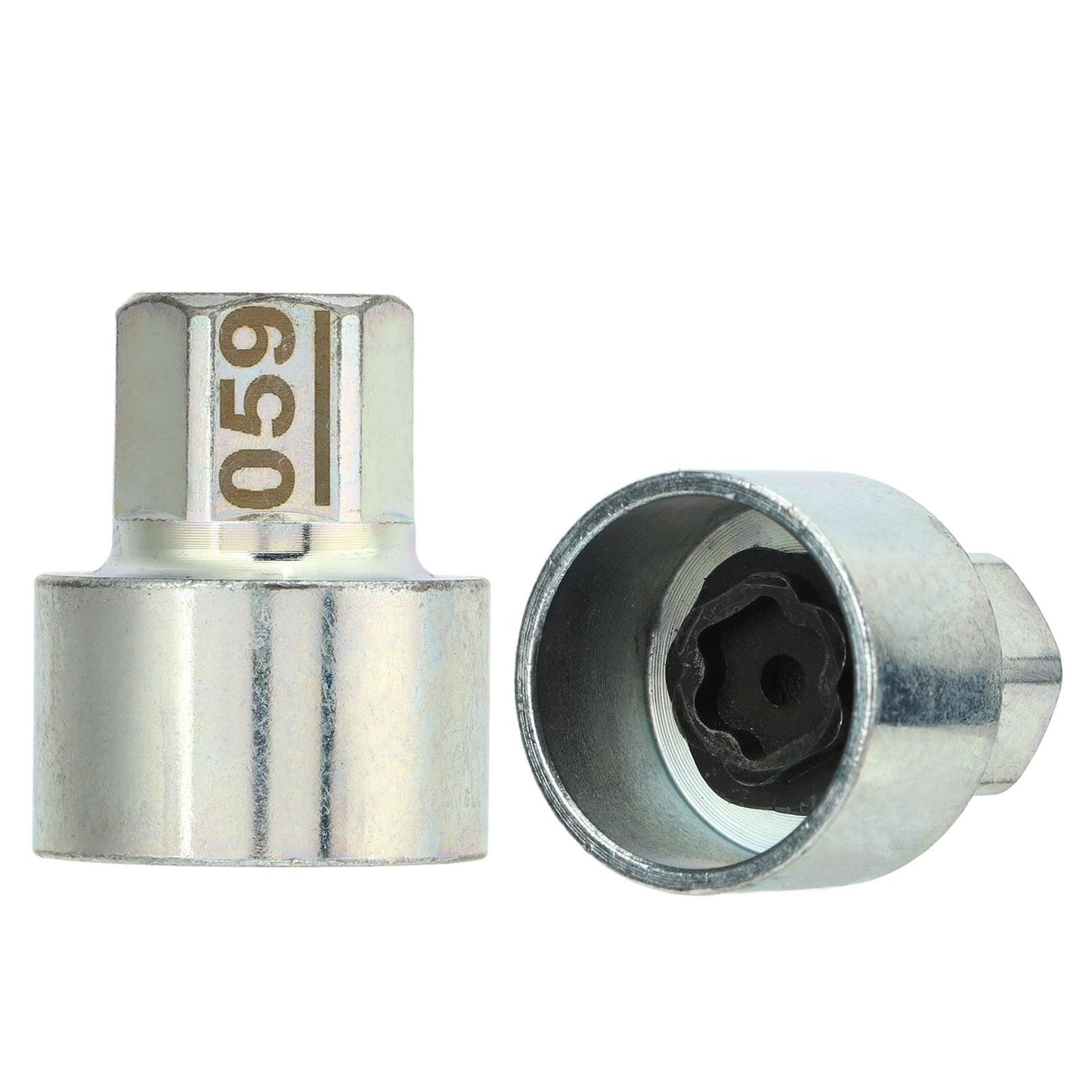 Eotvia Wheel Lock Key, Wheel Lock Lug Nut Metal Professional Anti Theft Lugnut Socket for Car 059