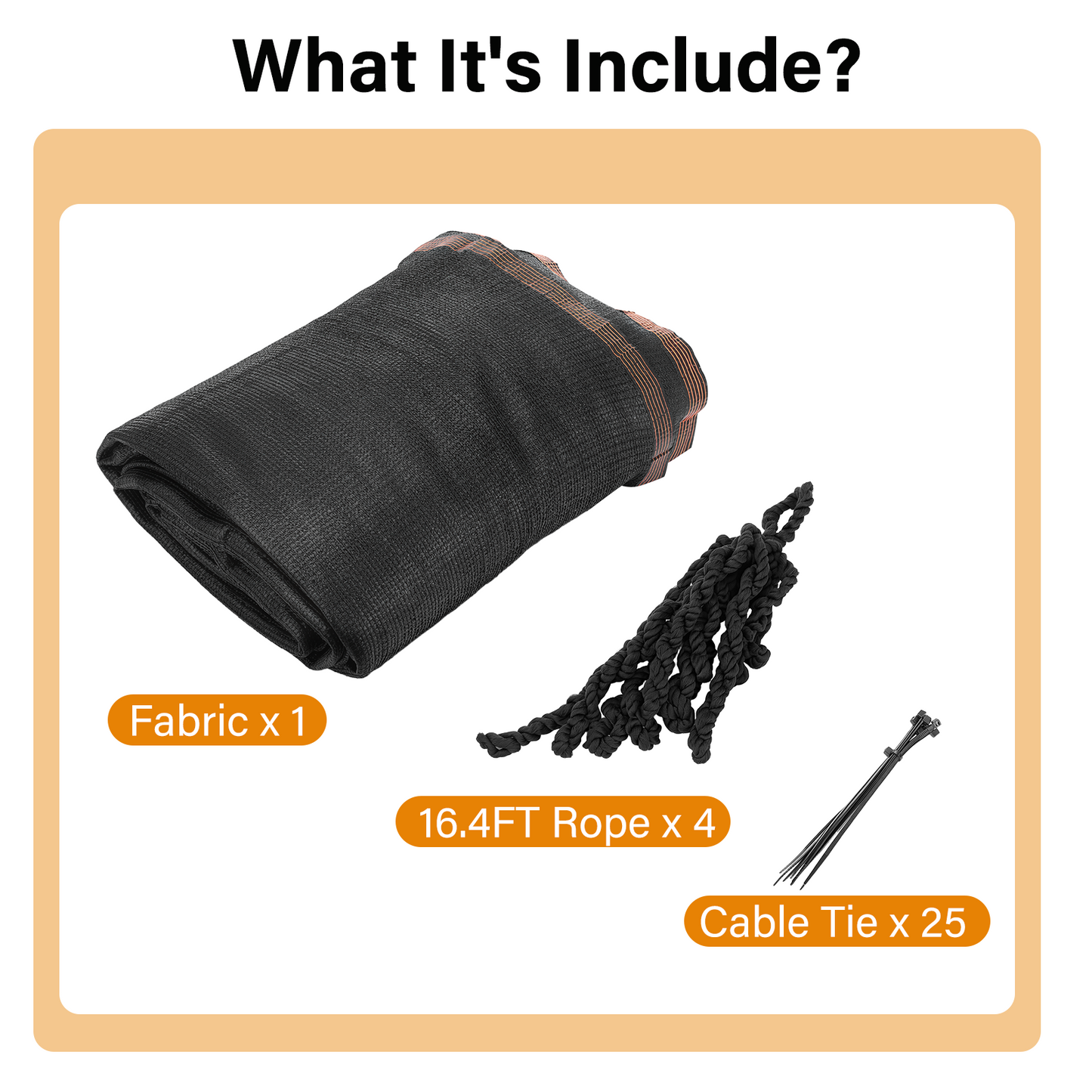90% Shade Cloth, Dog Kennel Shade Cover, 13 x 16.4 FT Sturdy Durable Sunblock Shade Mesh Tarp with Grommets for Patio Plants Greenhouse Chicken Coop Porch