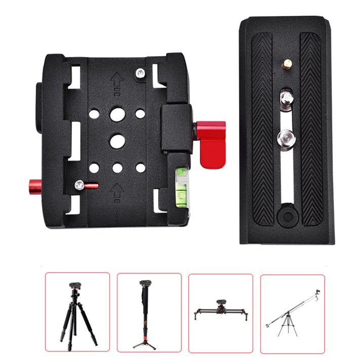 P200 Quick Release QR Clamp Base Plate for 500 AH 701 503 HDV 577, QR Clamp Base Plate, Clamp Plate for