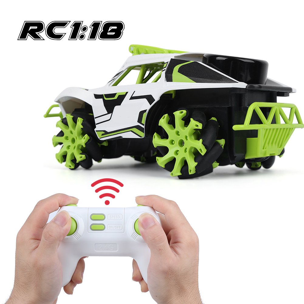 Remote Control Car Model, RC Car Toy 1200mAh 2.4G 1:18 Portable Rechargeable For Sport Racing Hobby Toy