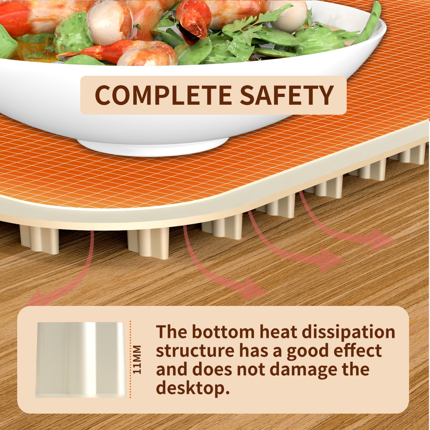 Food Warming Mat, (XXL 39"x15") Electric Warming Tray for Buffets Party, Fast Heating for Food with 9 Level Adjustable Temperature and 6 Hours Timer,18 Hours Auto Shut Off, Food Warmer