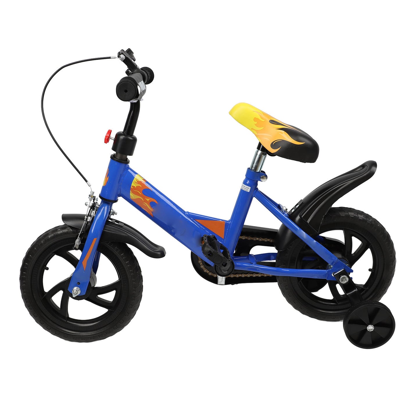 Toddlers Cycle, Sturdy Construction Integrated Design Children Bike With Training Wheel For Outdoor