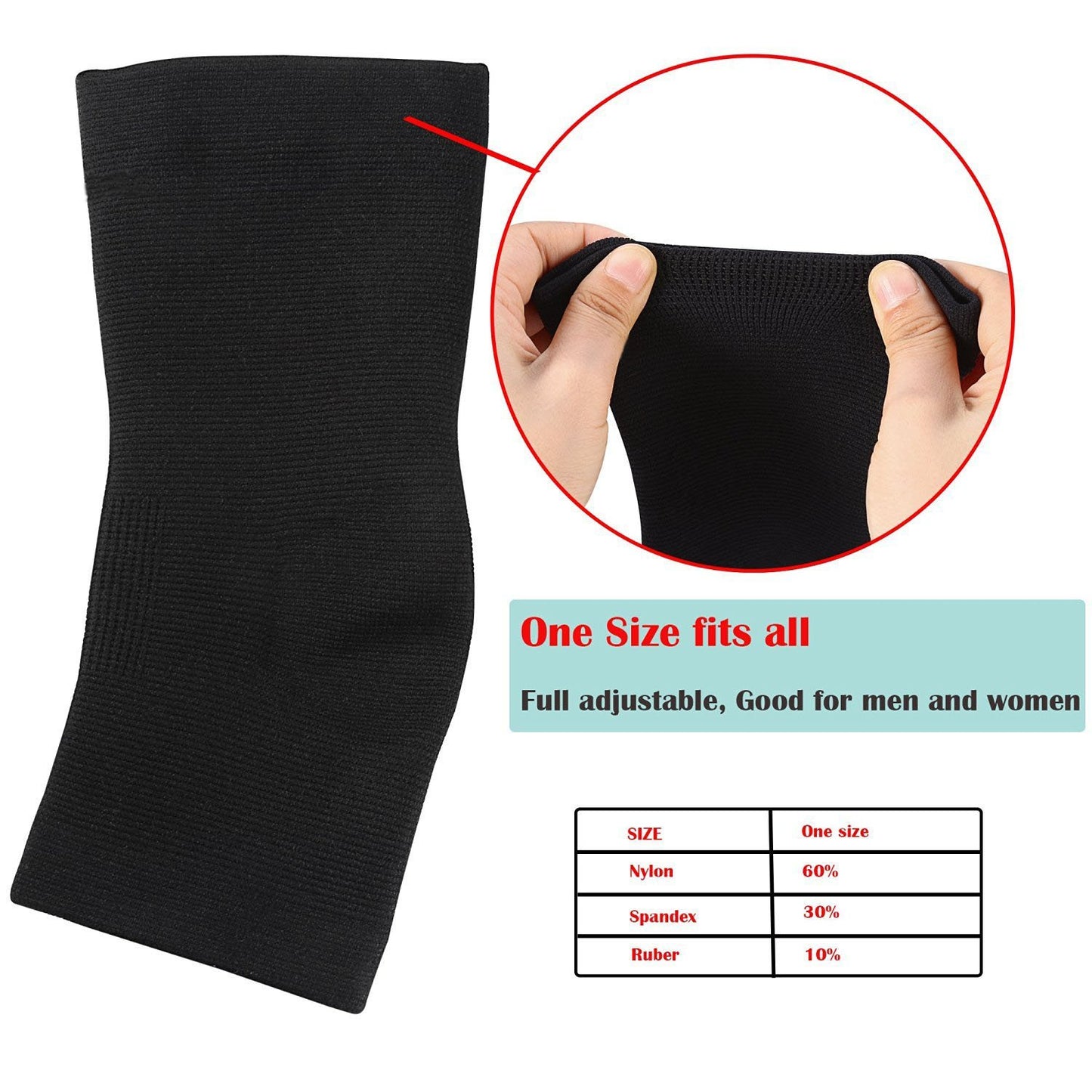 Ankle Foot Brace Compression Support Sleeve for Women Men Sprains Strain Arthritis Weak Ankles