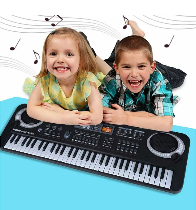 Keyboard Electric Piano, Electric Piano With Microphone Electric Digital Piano, For Adults For Kids