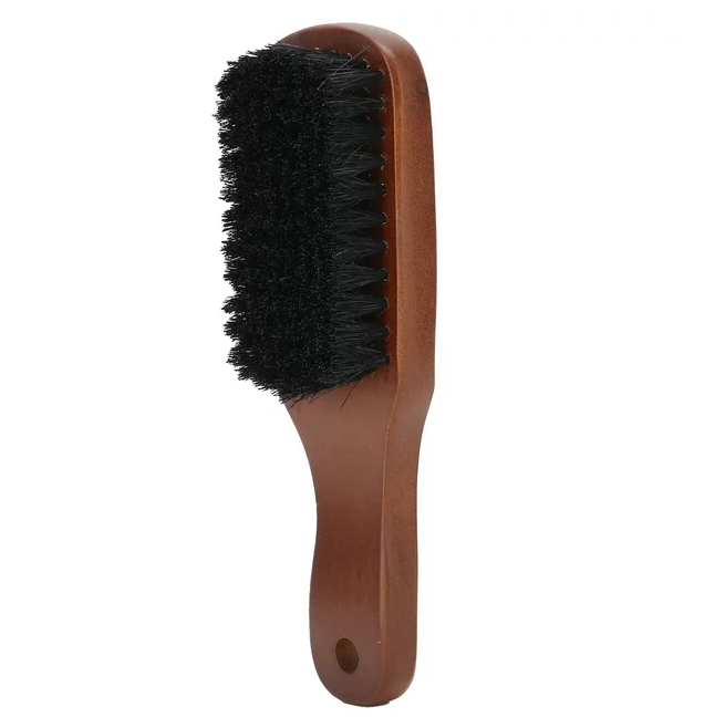 Mens Boar Bristle Hair Brush Moisture Resistance for Fine Thin or Thick Hair for Home for Travel for Gift