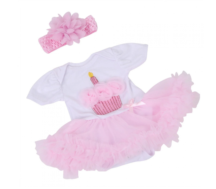 Simulation Doll Clothes, Doll Dress For 20-22inch Dolls For Baby Kids