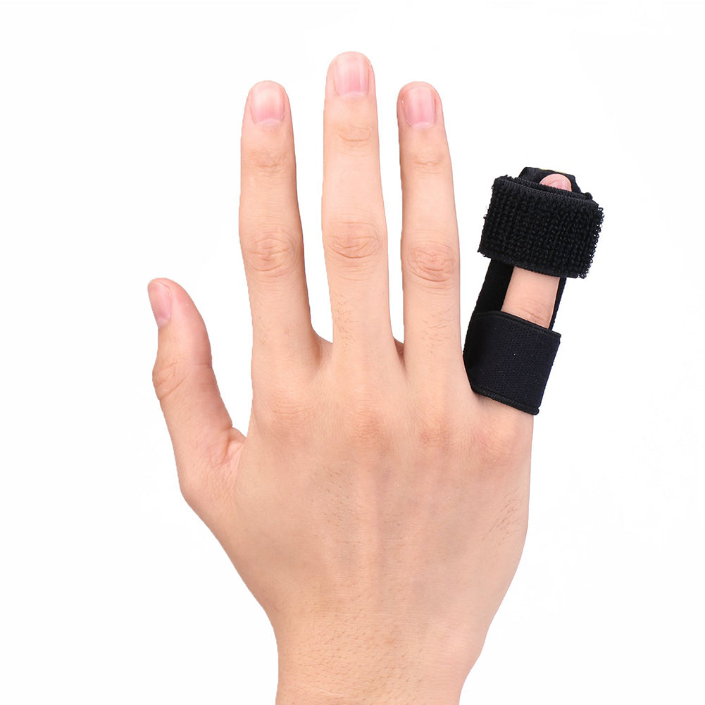 Hilitand Trigger Finger Splint, Adjustable Finger Brace with Hook&Loop Tape for Straightening Curved,hand splint