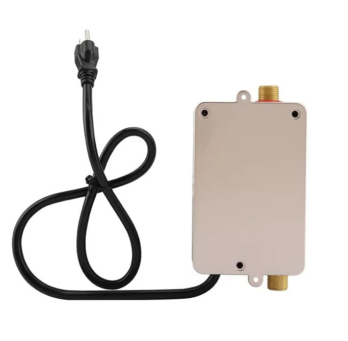 Naccgty Water Heater, Tankless Water Heater,110V 3000W Mini Electric Tankless Instant Hot Water Heater Bathroom Kitchen Washing US