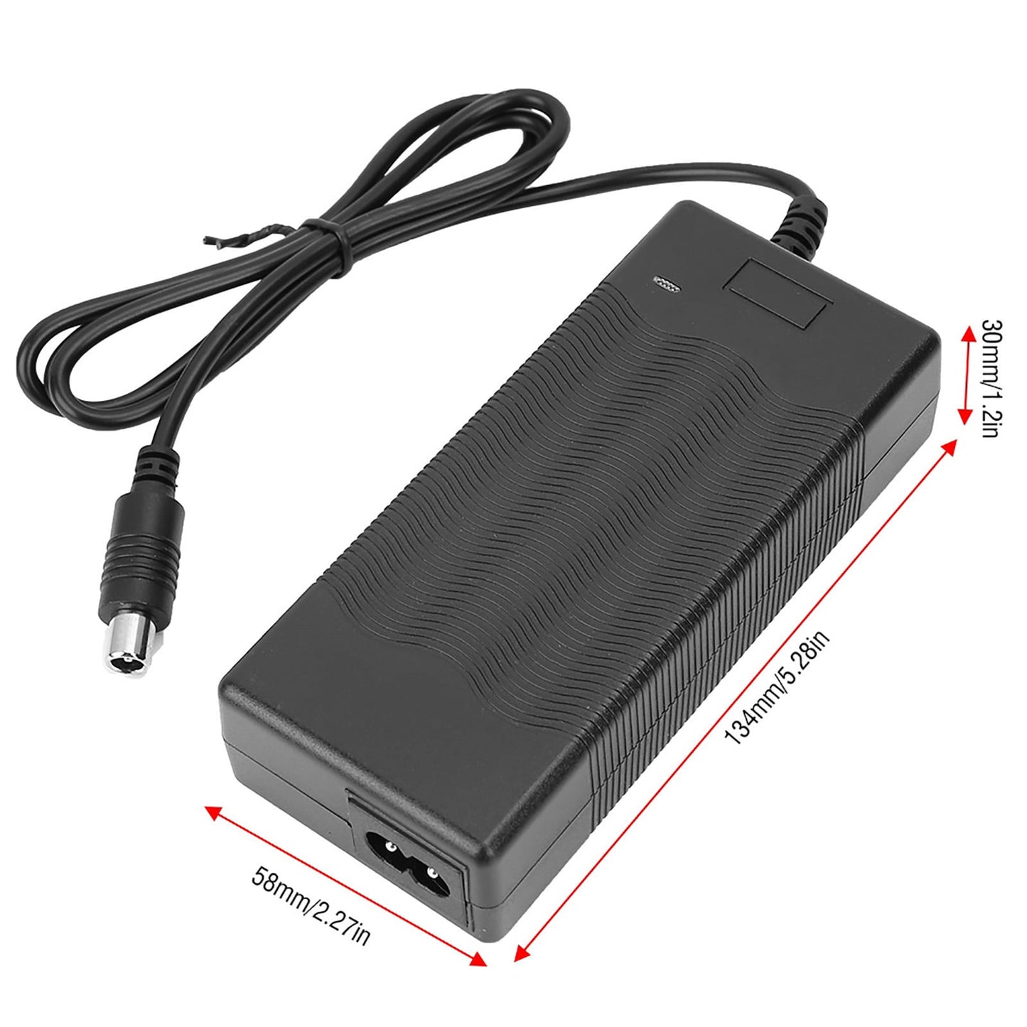 Eotvia Electric Scooter Charger, 42V 2A Battery Charger for M365/S1/S2/S3/S4 Scooter(NOT FOR OTHER SCOOTER), for Professional Outdoor Scooter Scooter Lovers
