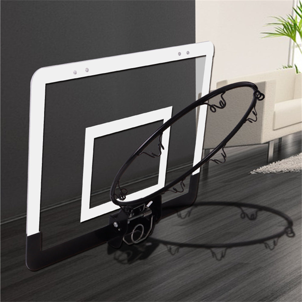 Eotvia Indoor Basketball Hoop for Kids, Mini Basketball Hoops over the Door, Basketball Toys Birthday Gifts for Boys Girls Kids Teens, Mini Basketball Goal with Scoreboard, Ball, Foldable Steel Rim