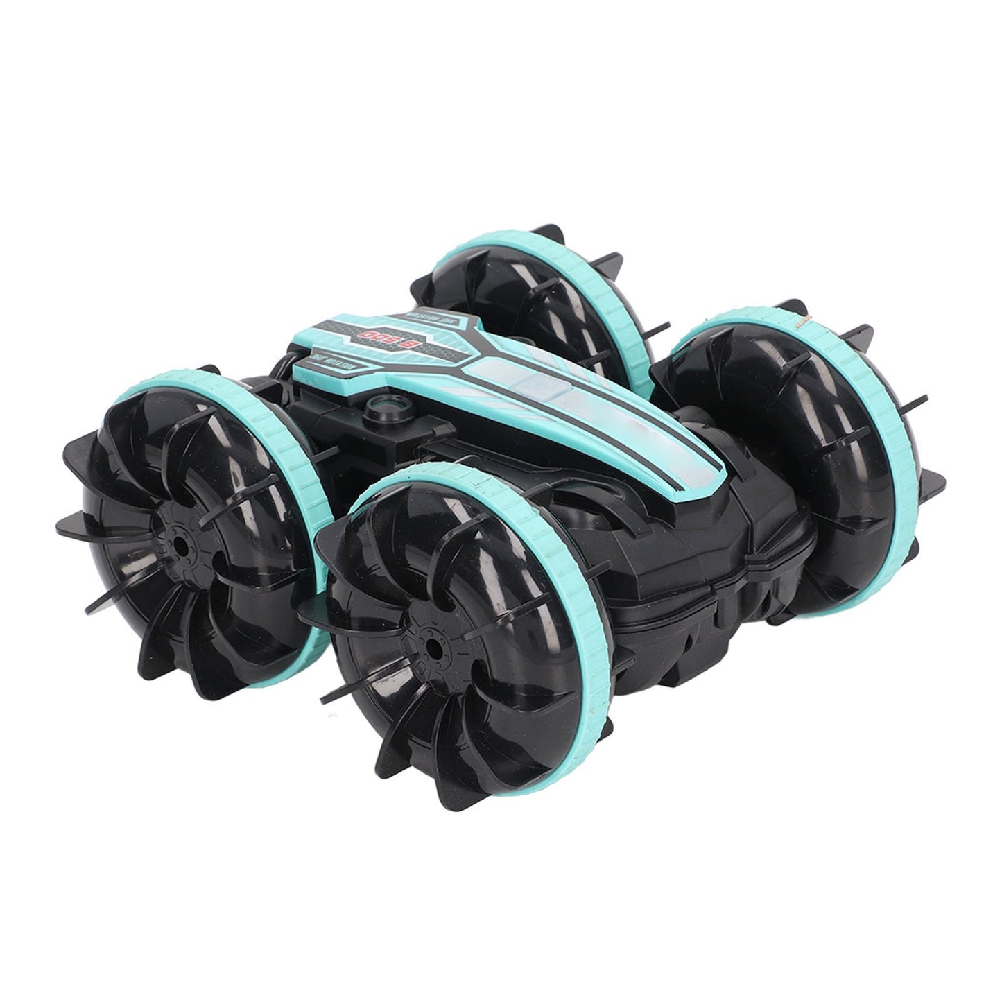 RC Boat Stunt Car, Remote Control Boat 2.4GHz RC Technology Rechargeable Design Double Sided Scrolling For Land For Swimming Pool For Beach