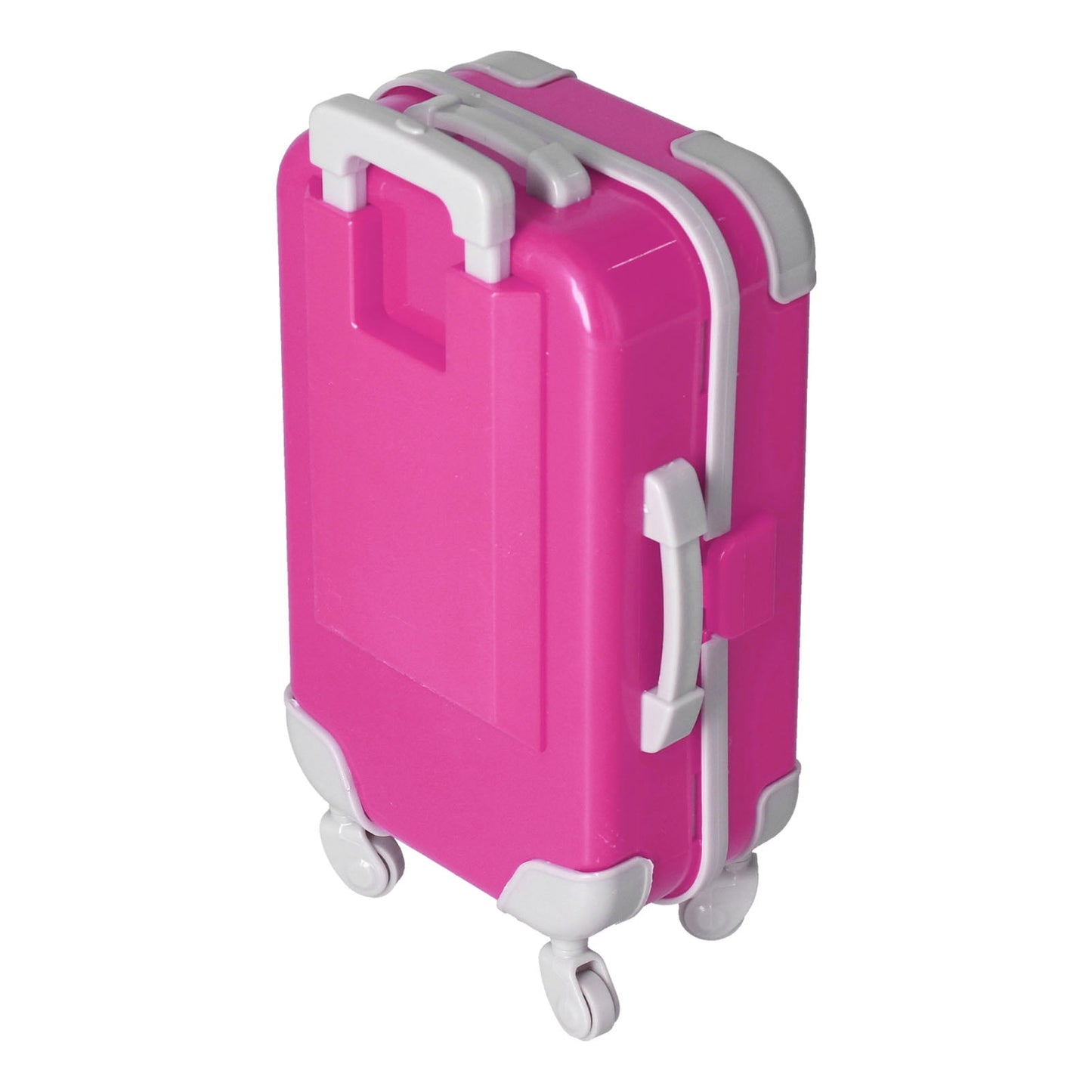 Doll Luggage Case, Simulated Vivid Doll Suitcase For 18 Inch Girl Dolls For Home Pink