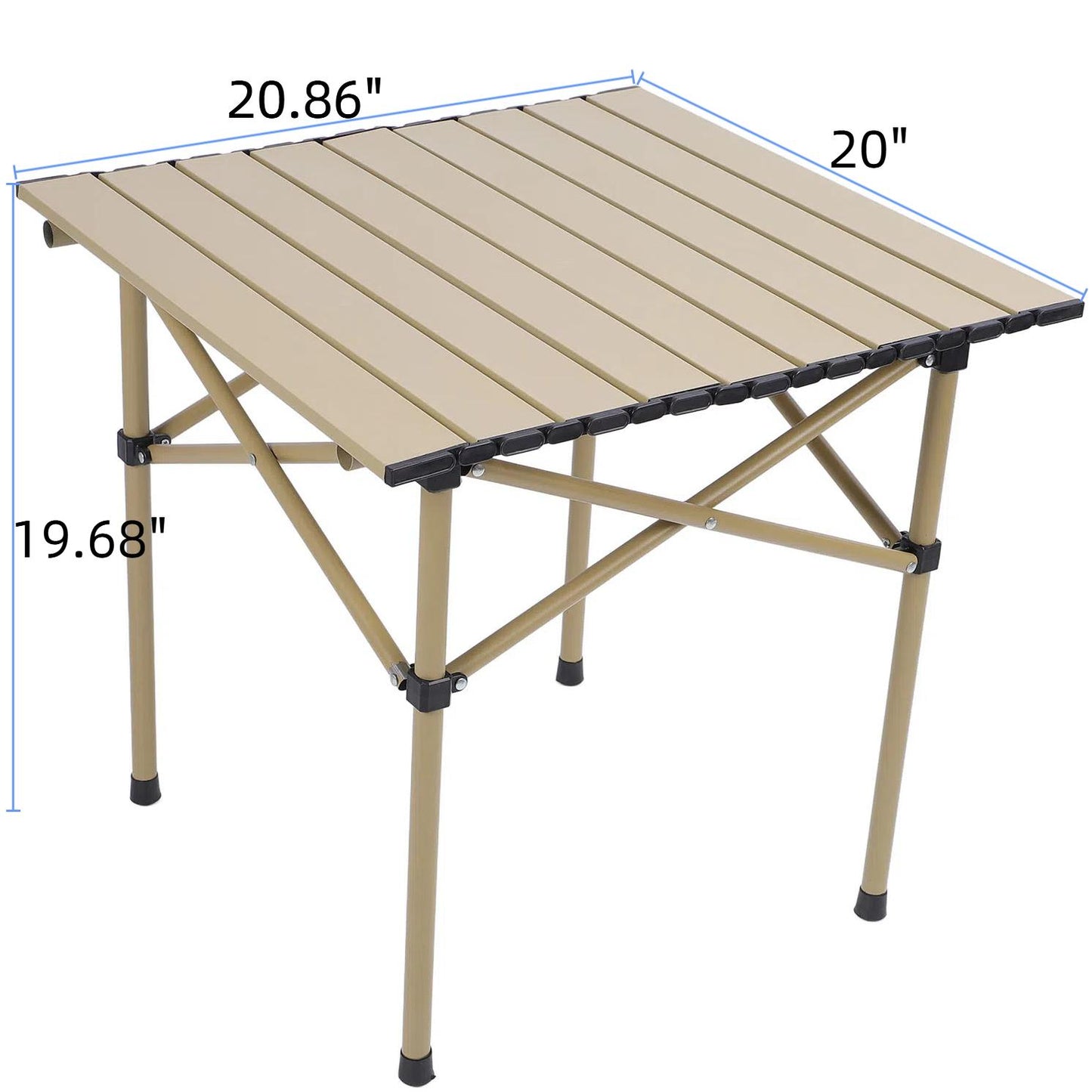 Folding Camping Chairs Camping Table Chairs Set High Load Bearing Portable Folding Aluminum Alloy Camping Square Table Chairs With Storage Bags For Outdoor