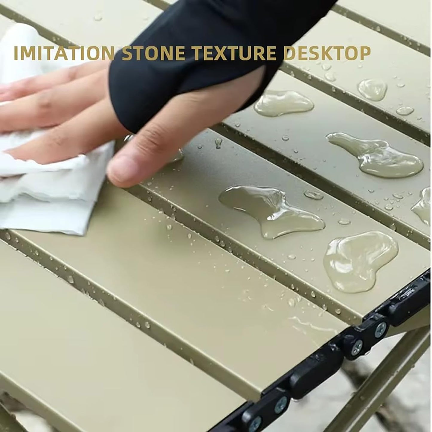 Folding Camping Chairs Camping Table Chairs Set High Load Bearing Portable Folding Aluminum Alloy Camping Square Table Chairs With Storage Bags For Outdoor