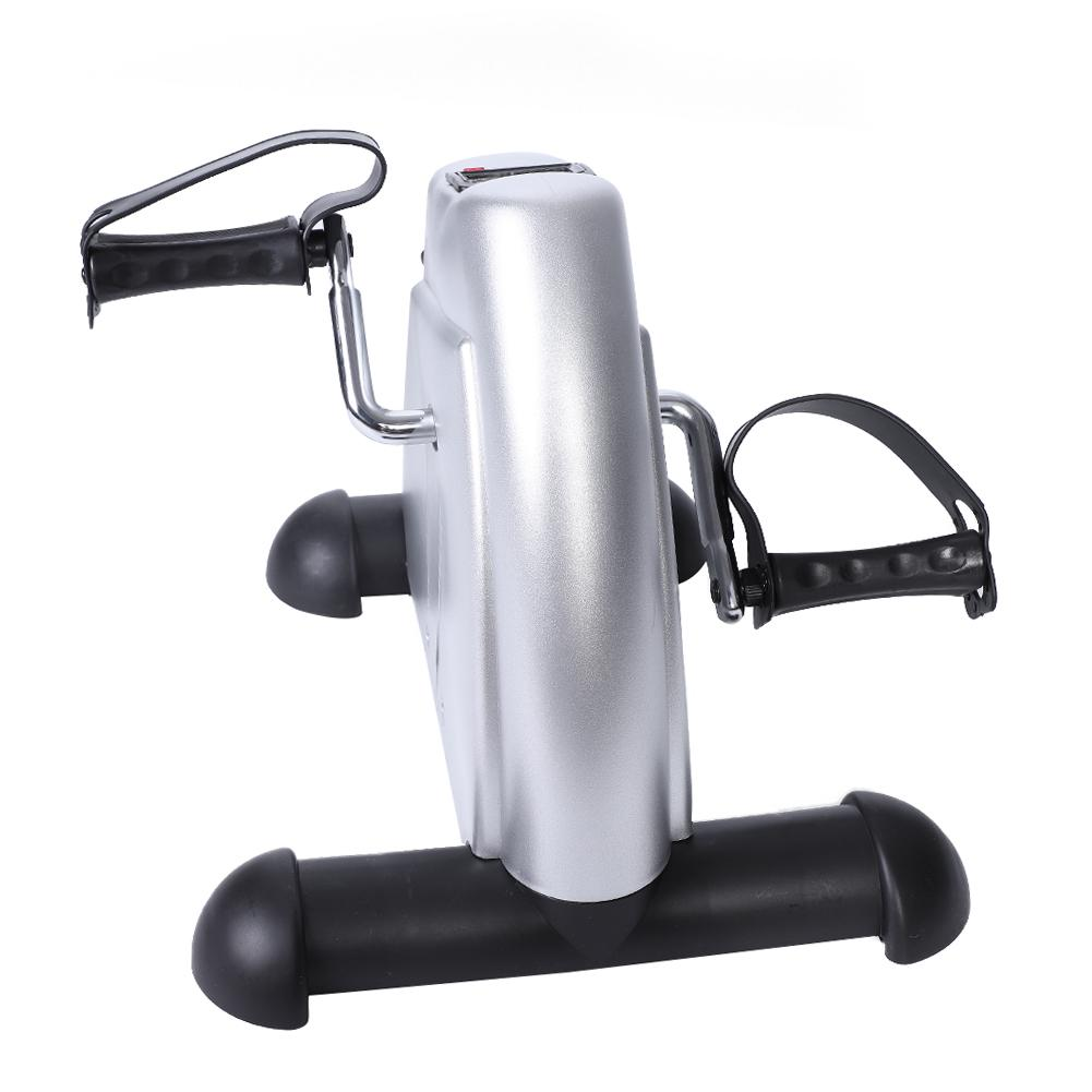 Anauto Portable Hand Foot Pedal Trainer Exerciser Mini Exercise Bike Bicycle for Gym Indoor, Hand Foot Pedal Trainer, Portable Exercise Bike