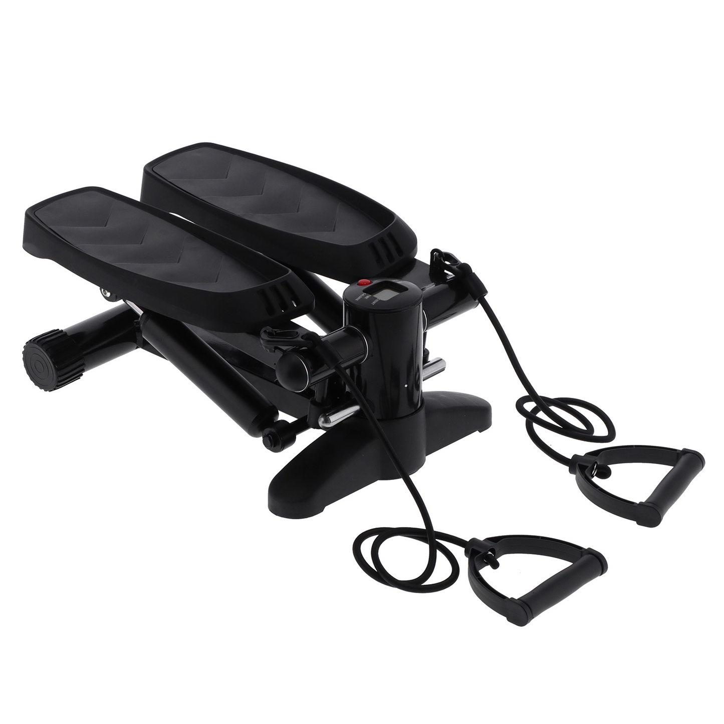Eotvia Steppers for Exercise, Portable Mini Stepper with Resistance Bands for Home Gym Cardio, Air Stepper Climber Machine with Digital Monitor, Anti-slip Mat, Under Desk Exercise Machine, Max 330lbs