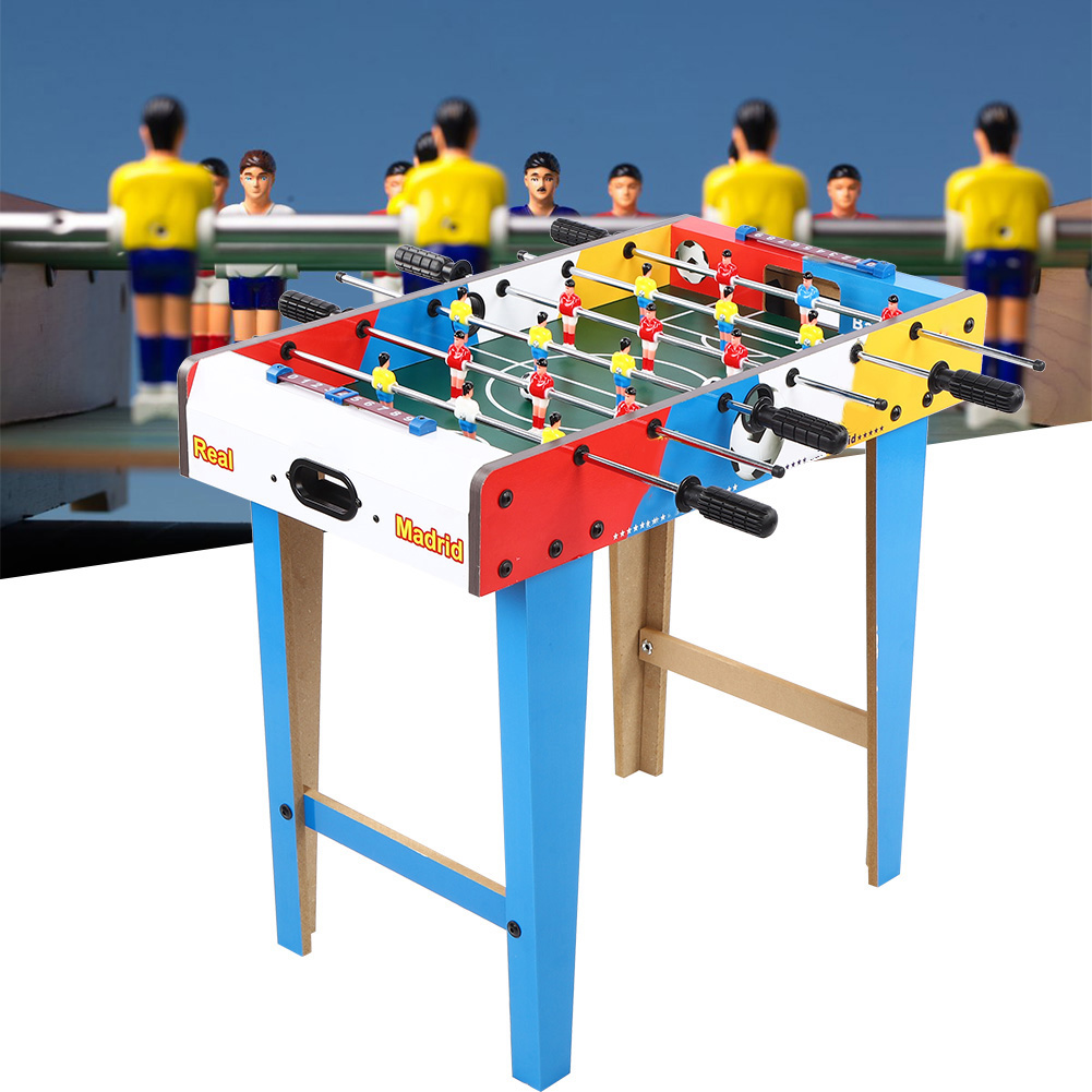 Eotvia Foosball Table for Kids, Home Arcade Table Soccer Game Table, Air Hockey Table Pool Table Game Table for Home Game Room, Foosball Game Table Foosball Soccer Table, 27.6" x 14.2" x 24"