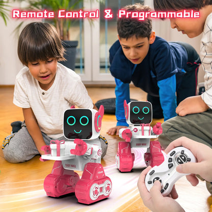 Robot Toys for Kids,Interactive Robot Toy Programmable, LED, Walking, Talking, Singing, Dancing - for Kids