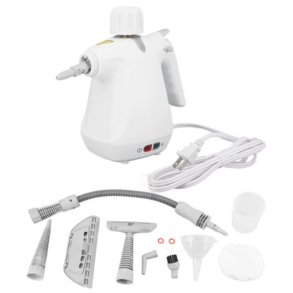 Handheld Steam Cleaner, 1000W Multifunction Portable Steamer With 10 Pcs Accessories