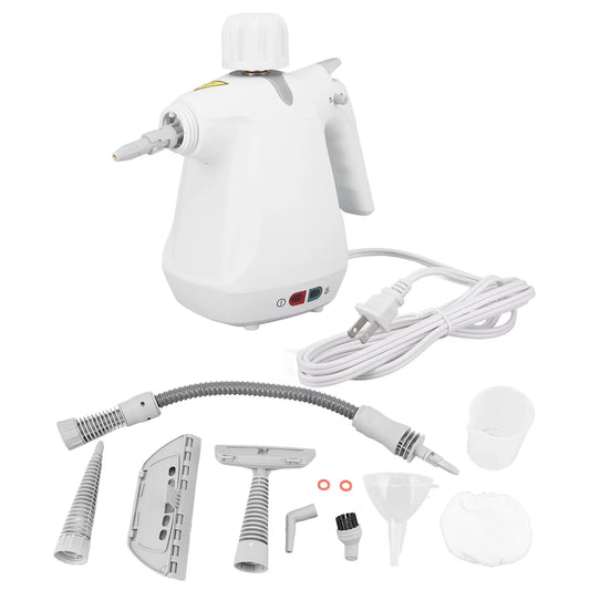 Handheld Steam Cleaner, 1000W Multifunction Portable Steamer With 10 Pcs Accessories