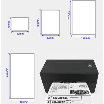 Bluetooth Thermal Printer, Wireless 4x6 Shipping Label Printer for Shipping Package and Small Business Compatible Windows, Mac, iOS, Android, Labels Maker Thermal Label Printer