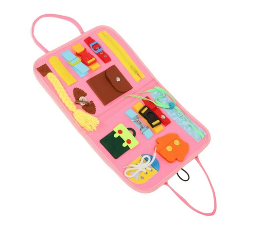 Fidget Blanket, Interesting Keep Calm Educational Alzheimers Sensory Blanket Anxiety Relief For Elderly