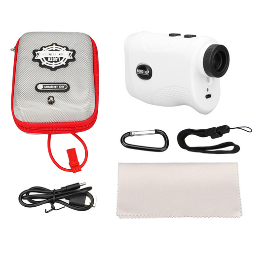 Golf Rangefinder with Slope, 1200 Yards Laser Golf Rangefinder, 6X Magnification, USB Rechargeable Golf Laser Rangefinder with Flag Lock Magnetic, Laser Rangefinder for Hunting Golfing, Gift for Teen