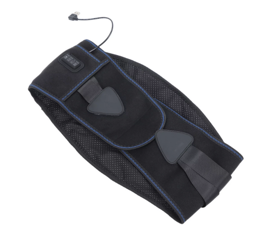 Vibration Massage Belt, Muscle Relaxation Massage Back Waist Belt Heating Massage Waist Belt For Waist For Back For Knee For Abdomen