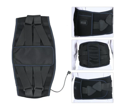 Vibration Massage Belt, Muscle Relaxation Massage Back Waist Belt Heating Massage Waist Belt For Waist For Back For Knee For Abdomen