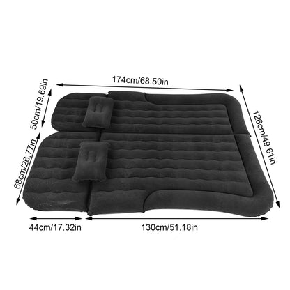 Car Mattress, 126cm Portable Travel Camping Inflatable Air Mattress, for Travel Bed Home Outdoor Camping
