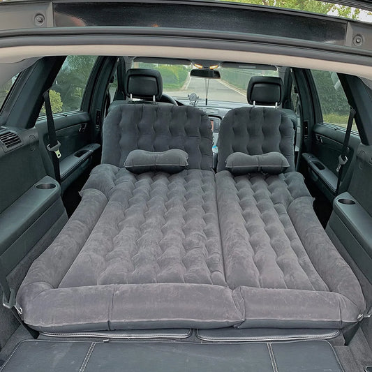 Car Mattress, 126cm Portable Travel Camping Inflatable Air Mattress, for Travel Bed Home Outdoor Camping