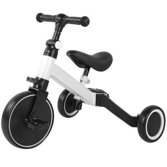 Children Tricycle, Easy To Assemble Thicken Steel Pipe Portable Toddler Bicycle 25kg Load-bearing For Baby Learning To Walk