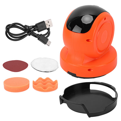 Cordless Electric Handheld Ice Scraper, Electric Snow Scraper for Window, 3 in1 Rechargeable Windshield Snow Remover, Electric Cleaner and Polisher for Car