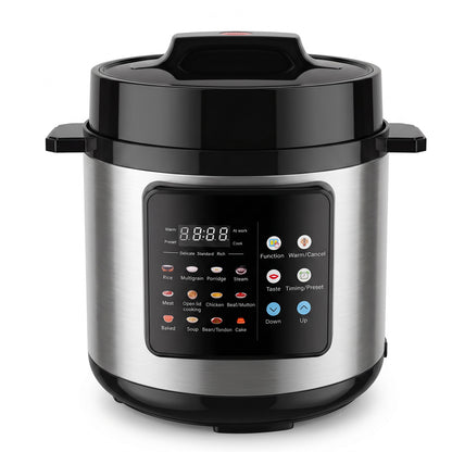 6.5 Quart Electric Pressure Cooker, 16-in-1 Multi Cooker Rice Cooker Slow Cooker Sauté Steamer, Non-Stick Pot