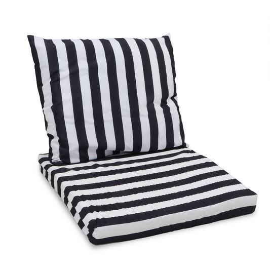 Outdoor Chair Cushion Set Memory Foam Seat Cushion and Back Cushion for Patio Balcony Furniture