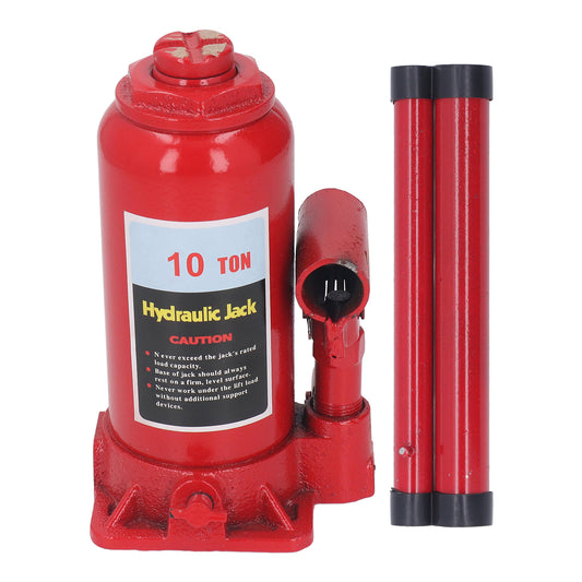 10T Hand Operated Low Position Bottle Jack for Car Van SUV Small Trucks